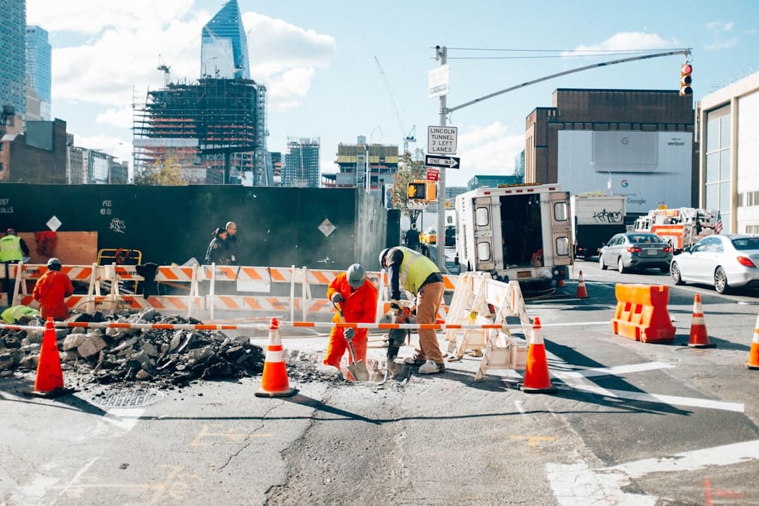 Concrete repair work