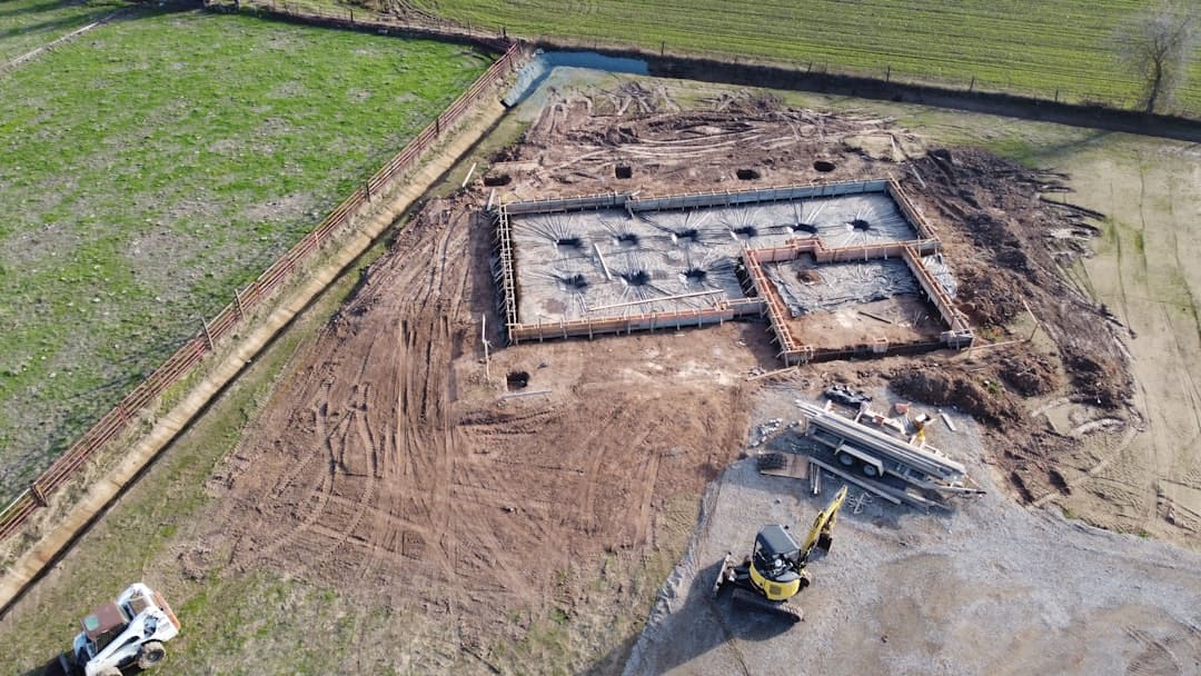 Concrete foundation installation